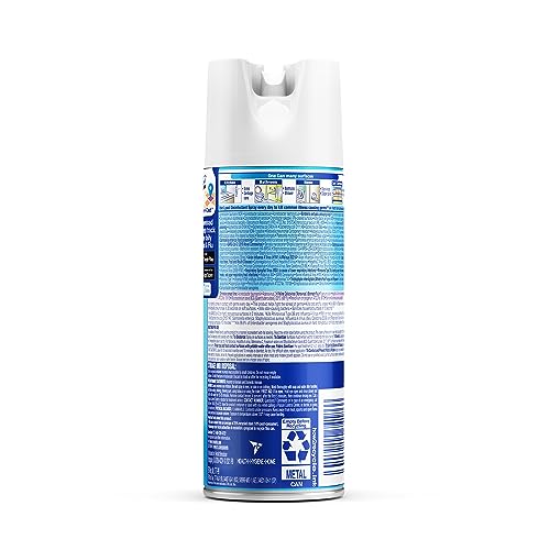 Lysol Disinfectant Spray - Crisp Linen Scent, Kills 99.9% of Viruses & Bacteria, 12.5 Fl Oz Pack of 12 - Linen Variation