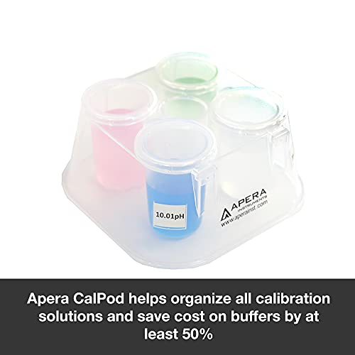 pH Meter Test Kit with Calibration Solutions & Probe Care Combo - Apera AI209-T