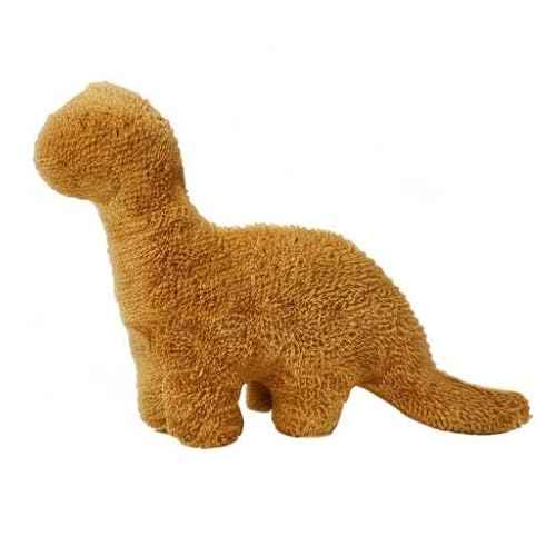 Dino Nugget Pillow, 16 inch Soft Dinosaur Chicken Nuggets Pillow for Birthday Gifts, Dinosaur Theme Party Decorations (Brontosaurus, Small)