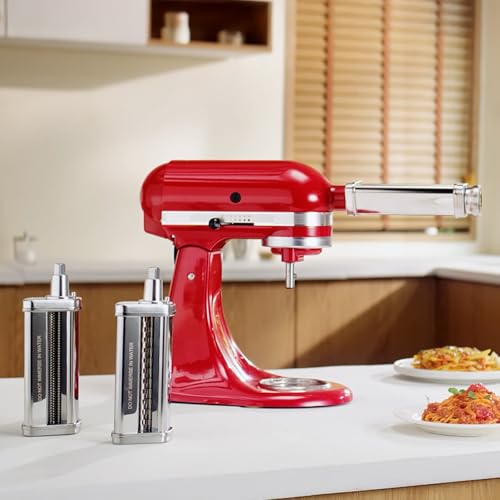 KitchenAid Pasta Attachment Set Silver - 3-Piece Pasta Roller & Cutter