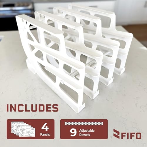 54-Can Pantry Storage Organizer Dispenser Rack - FIFO