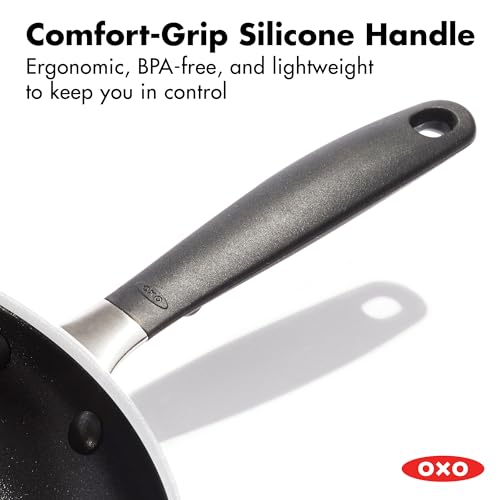 12-Inch Non-Stick Ceramic Frying Pan with Lid - Oven & Dishwasher Safe