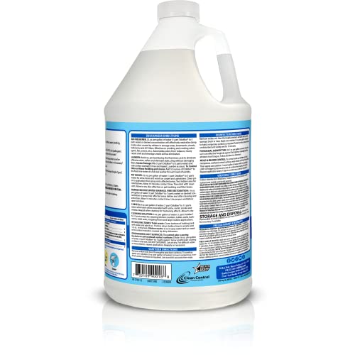 OdoBan Disinfectant Concentrate & Odor Eliminator Set - 2 Gallons, Fresh Linen Scent, 1 Gallon Pack of 2