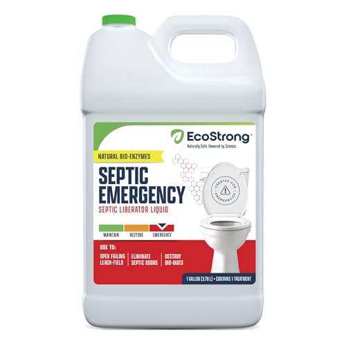 8 lb Septic Tank Shock Treatment with Bio Enzymes - Drain & Leach Field Cleaner