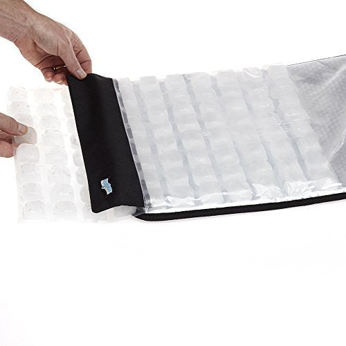 FlexiFreeze Black Party Mat Food Cooling Serving Platter – Buffet & Catering