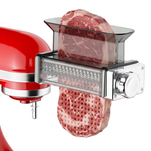 Meat Tenderizer Attachment for KitchenAid Stand Mixer, Adjustable Settings