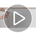 White Wooden Pants Hangers with Adjustable Clips - 24 Pack, 14 Inches, Variation of 24 / White