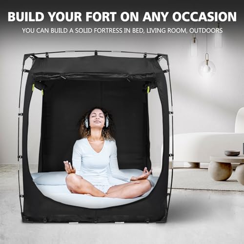 Bed Tent Canopy for Adults & Kids Twin XL Black - Bed Canopy Tent