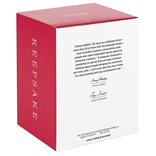 Meant to Be Engagement Hallmark Keepsake Ornament 2022 – Porcelain Ring Box