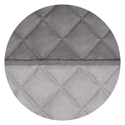 PureFit Reversible Quilted Couch Cover for Dogs Oversized Sofa 78” Gray Light Gray