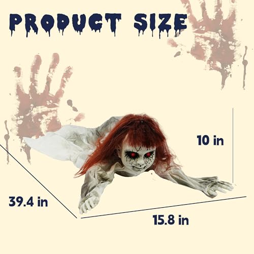 TW SHINE Zombie Halloween Animatronic Groundbreaker Outdoor Decoration