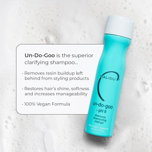 Malibu C Un-Do-Goo Clarifying Shampoo 33.8 oz - Sulfate-Free Hair Buildup Remover