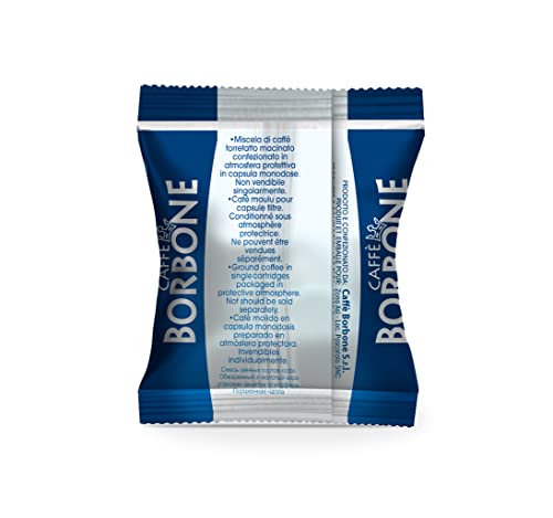 Espresso Pods Compatible with Nespresso Original - Dark Roast Blue Blend 100 Count - Miscela Blu