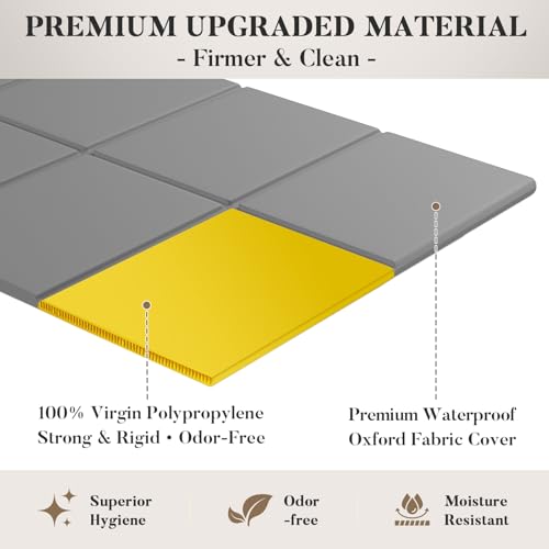 King Size Bunkie Board 76x80 Heavy Duty Breathable Bed Support - JUOIFIP Variation