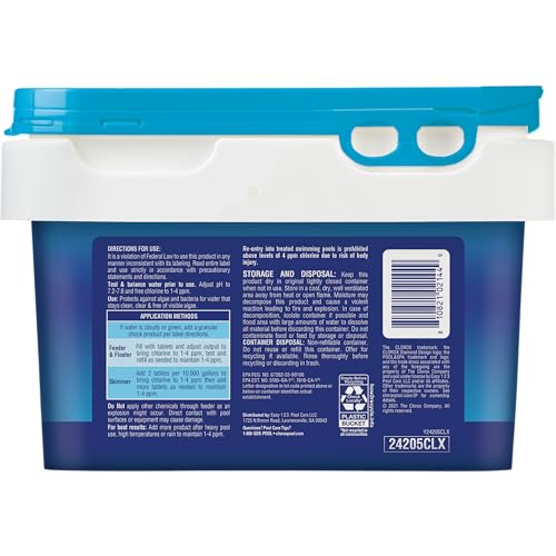 Clorox Pool&Spa XTRABLUE 3” Chlorinating Tablets, Individually
