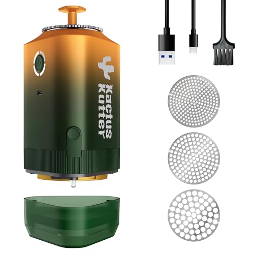Electric Spice Grinder 5g - Rechargeable One-Hand Mill for Soft Spices
