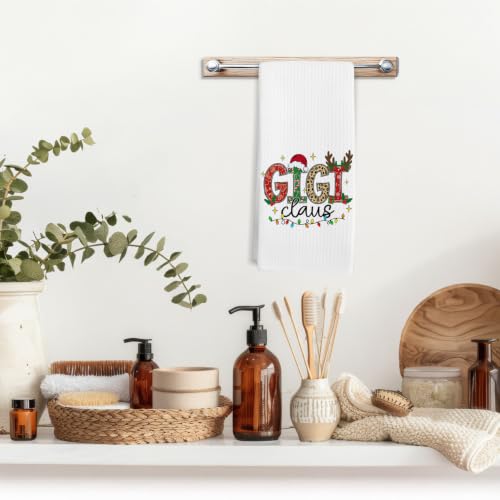 Christmas Gigi Gifts Kitchen Towels, Xmas Hand Towel, 16x24in