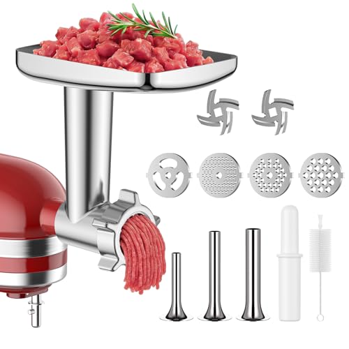 KitchenAid Food Grinder Attachment for Stand Mixer - Meat & Sausage Maker