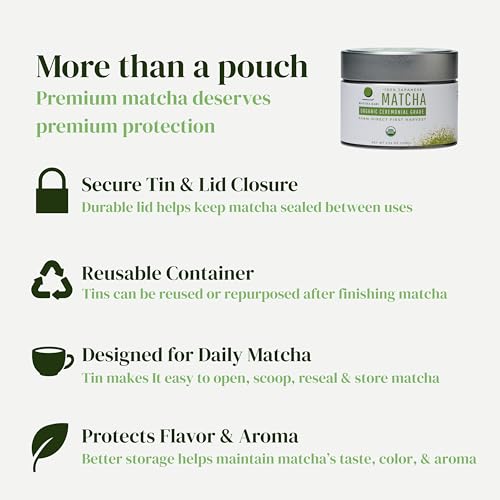 Dr. Weil Matcha Kari Organic Ceremonial Matcha Powder 100g - Uji Japan
