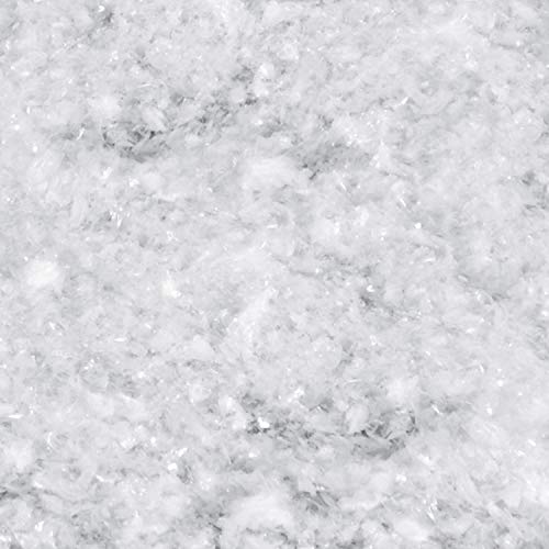 Beistle Sparkling Snow, Sparkling Snow Confetti, Christmas Decorations & Holiday Plastic Snowflakes, Wintertime Snowy Iridescent Decor, 2 oz. Pkg.