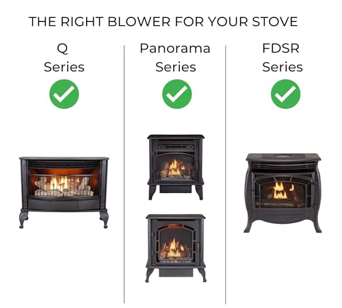 Fireplace Blower Fan Kit for Duluth Forge, ProCom & Bluegrass Living Inserts