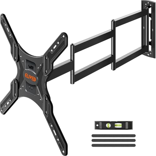 ELIVED Long Arm TV Mount for 26‑65" TVs, 37.4" Extension, Max VESA