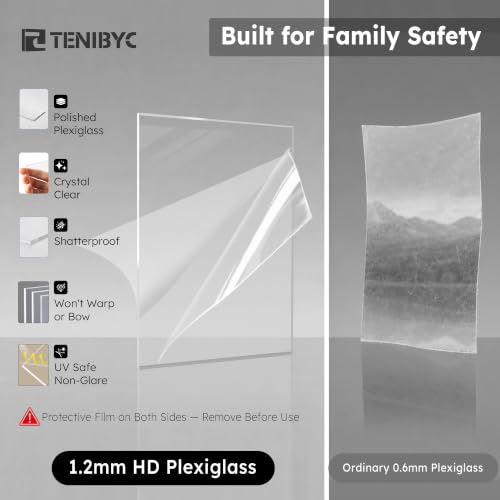 TENIBYC 24x36 Poster Frame Black Wood 3 Pack Wall Mount Picture Frames