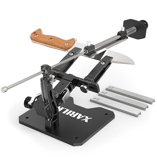 GEN3 Guided Knife Sharpening System - Aluminum Alloy with 3 Diamond Stones