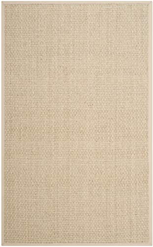 Safavieh 4x6 Natural Fiber Seagrass Area Rug - Textured Beige, Rectangular