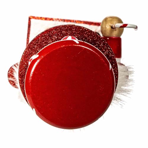 Kurt Adler Peppermint Nutcracker - 15 Inch Holiday Decorative Figurine