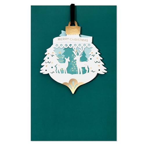 American Greetings Christmas Card with Keepsake Ornament - Special Season Holiday Greeting