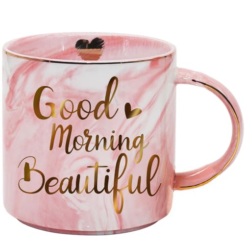 Good Morning Beautiful Mug Gifts for Husband Wife, Wedding Gift