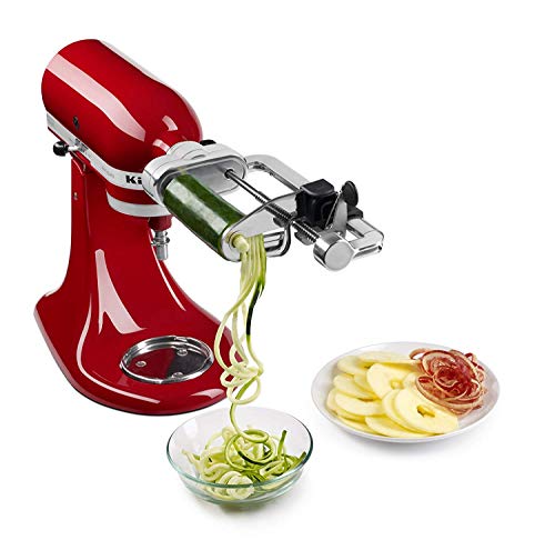 KitchenAid Stand Mixer Attachment Combo Pack with Spiralizer Beater & Recipe Book