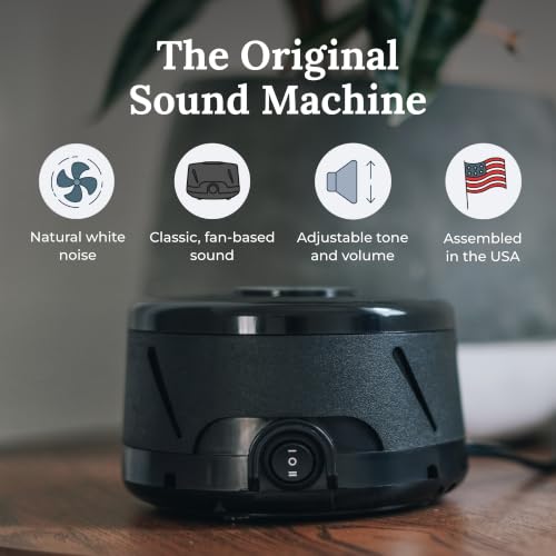 Yogasleep Dohm Classic Black White Noise Machine - Travel & Sleep Aid