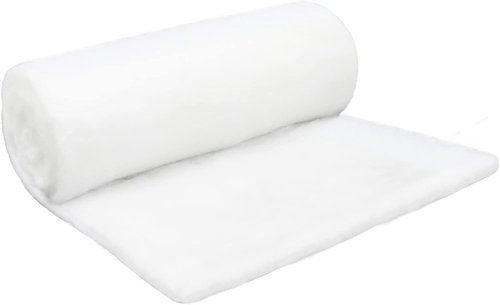 Christmas Snow Blanket - Fluffy Faux Snow Roll for Tree Base Cover | 4.9x1.3ft White Winter Decor