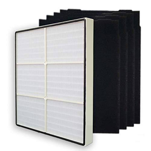 PUREBURG Air Purifier Filter Compatible with Whirlpool Whispure 1183054K