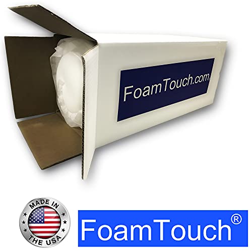 FoamTouch High-Density Upholstery Foam Cushion 4x24x72 in Made in USA