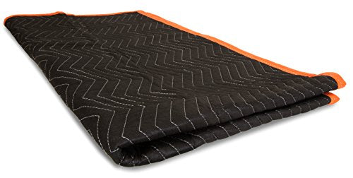 Heavy Duty Padded Moving Blankets - 72x40 Inches, 6-Pack