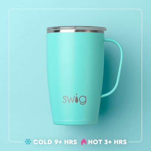 Travel Mug with Handle 18oz Insulated Coffee Tumbler - Caliente Variation