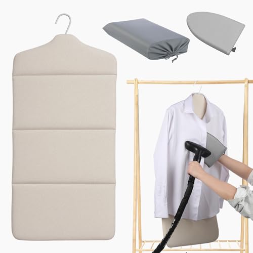 Foldable Steam Board with Ironing Glove and Storage Bag 36" x 16"