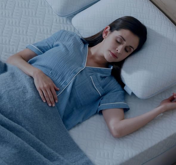 Cooling Memory Foam Pillow with Removable Cover - Rejuvenating Sleep