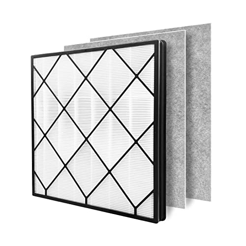 Leemone HE400-1P Filter Replacement for Shark Air Purifier 4-Fan Series