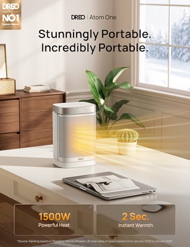 DREO Space Heater with Remote & Oscillation - Standard Version