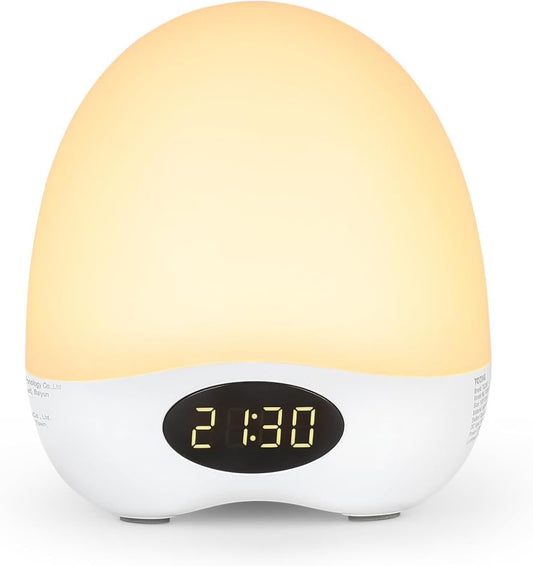 Skiennix Egg Night Light - Portable Rechargeable Baby Nightlight with Touch Control & RGB Colors