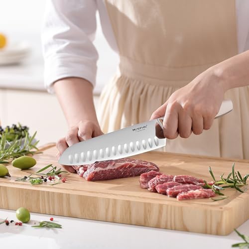 Musifan 5-Piece Chef Knife Set - Modern Ultra Sharp Kitchen Knives with Ergonomic Handles