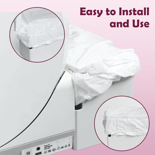100PCS Trash Bags for Popur X5 Self-Cleaning Cat Litter Box – 7-Day Odor Control