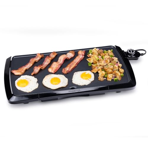 Presto 07030 20-Inch Nonstick Electric Griddle with Cool-Touch Base