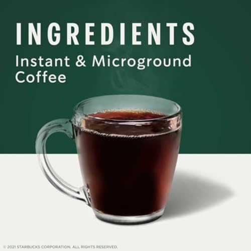 Starbucks VIA Instant Italian Roast Coffee Pack of 50 - Dark Roast Single-Serve Coffee