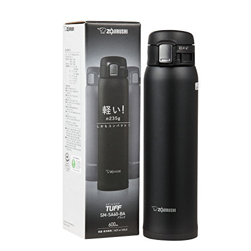 Insulated Stainless Steel Travel Mug 20 oz Black - Vacuum Sealed, Leakproof