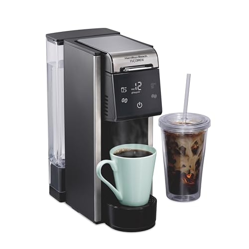 Hamilton Beach FlexBrew Advanced 4-in-1 Single Serve Coffee Maker Black